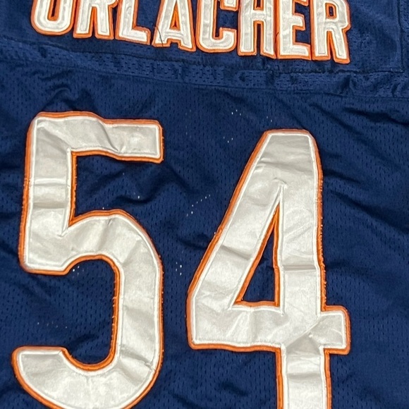 Brian Urlacher Chicago Bears Stitched NFL Football Reebok Sports Jersey - Picture 5 of 7